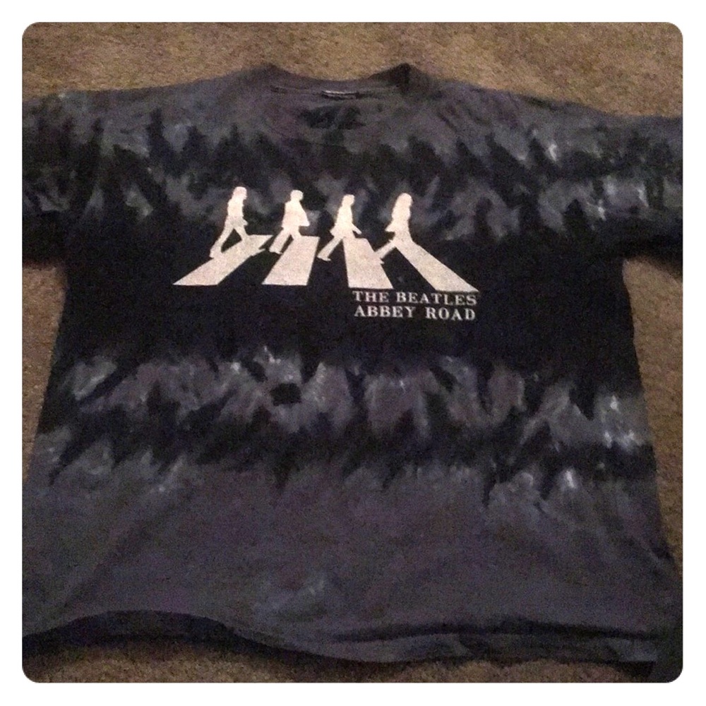Abbey Road Tie Dye Beatles Shirt